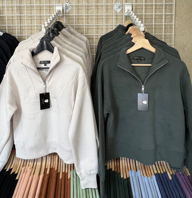 Willow Equestrian 1/4 Zip Sweatshirt