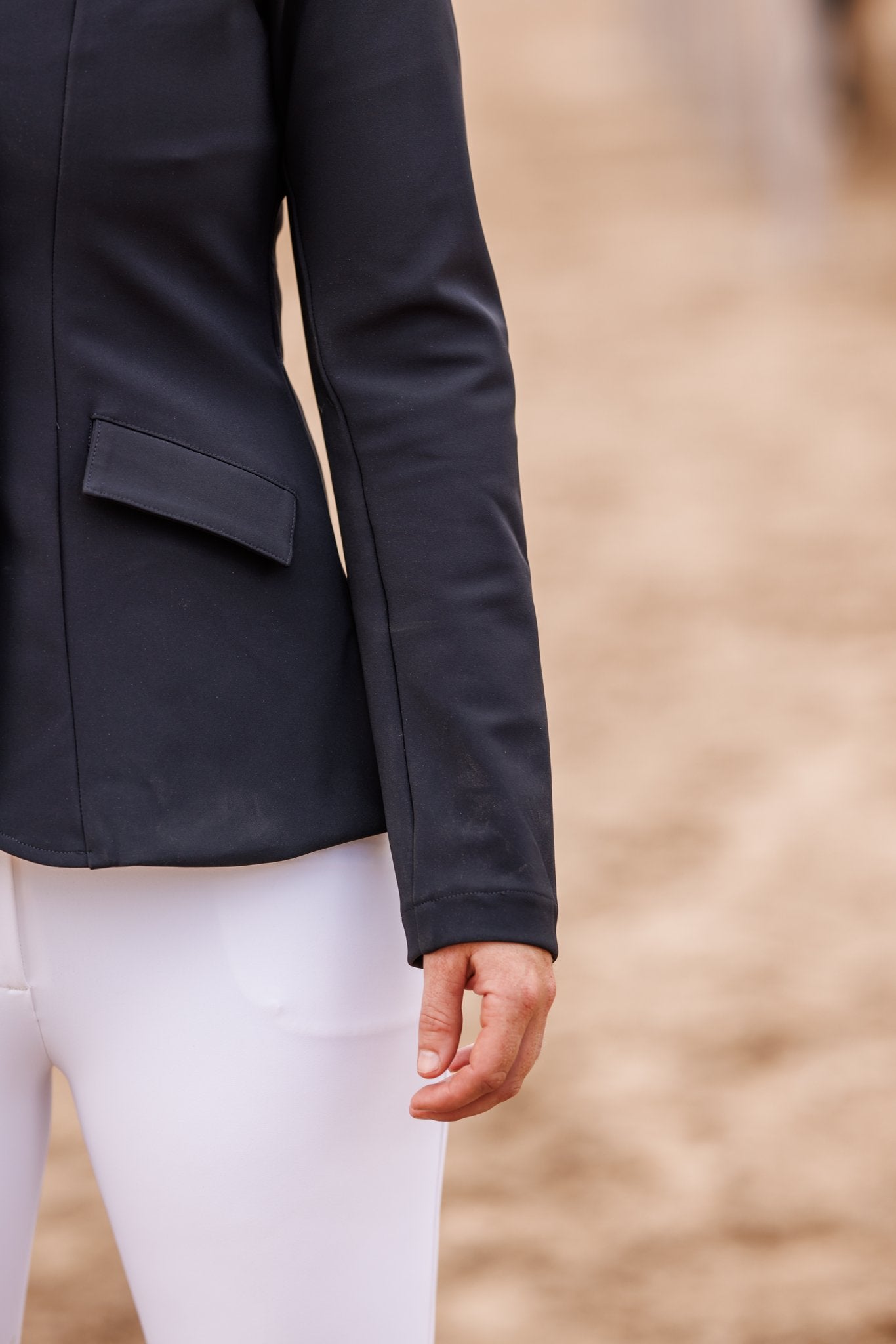 Willow Equestrian Luxe Show Jacket Black