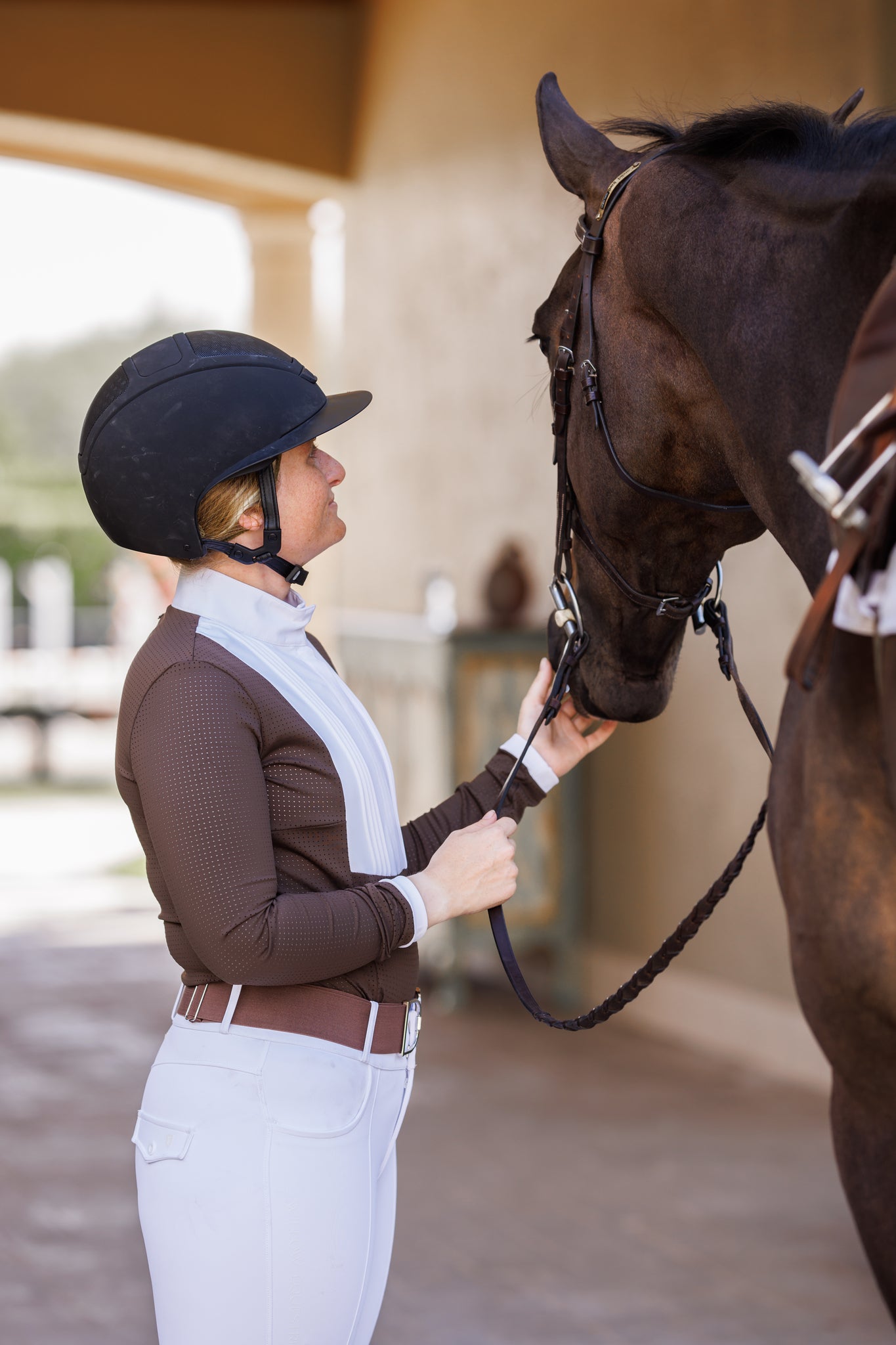 Breeze Show Shirt Chocolate