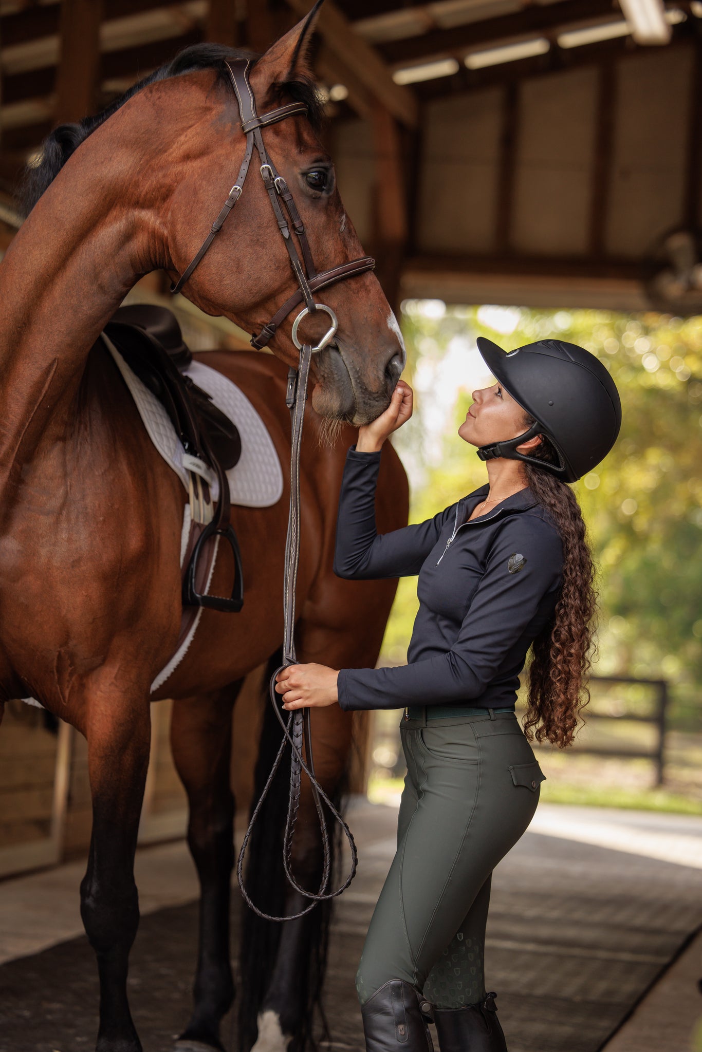 Willow Equestrian Elastic Bit Belt