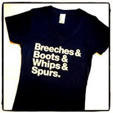 Phyllis Stein Breeches Boots Whips Spurs Tee