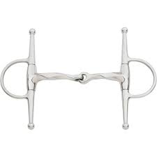 Full Cheek Slow Twist Snaffle Bit