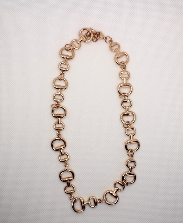 Willow Equestrian Snaffle Bit Link Necklace