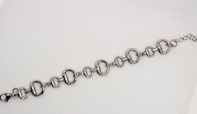 Willow Equestrian Snaffle Bit Link Bracelet
