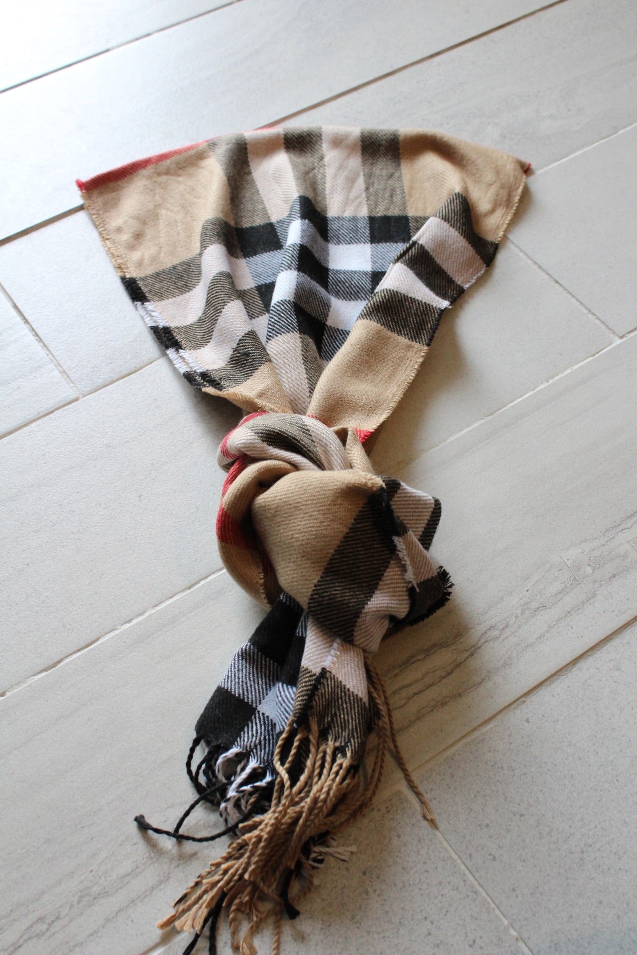 Plaid Scarf