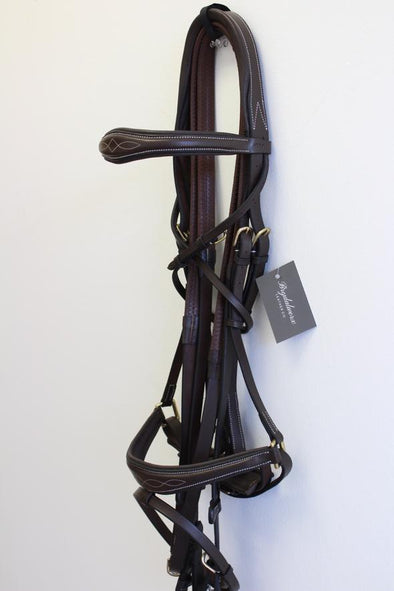 Brydalworx Anatomical Bridle with Flash Noseband