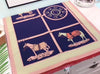 Horse Print Pashmina Blanket Scarf