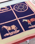 Horse Print Pashmina Blanket Scarf