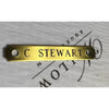 Engraved Brass Square Bridle Plate