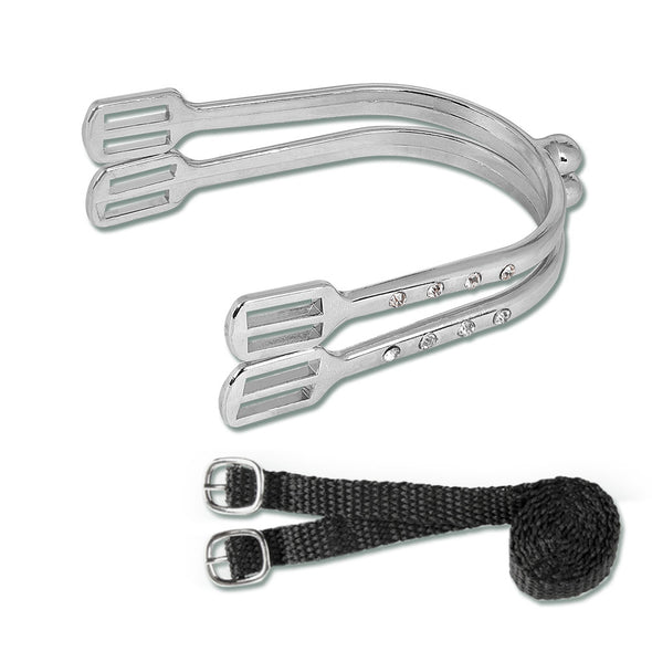 Waldhausen Childs Spurs with Crystals 15mm